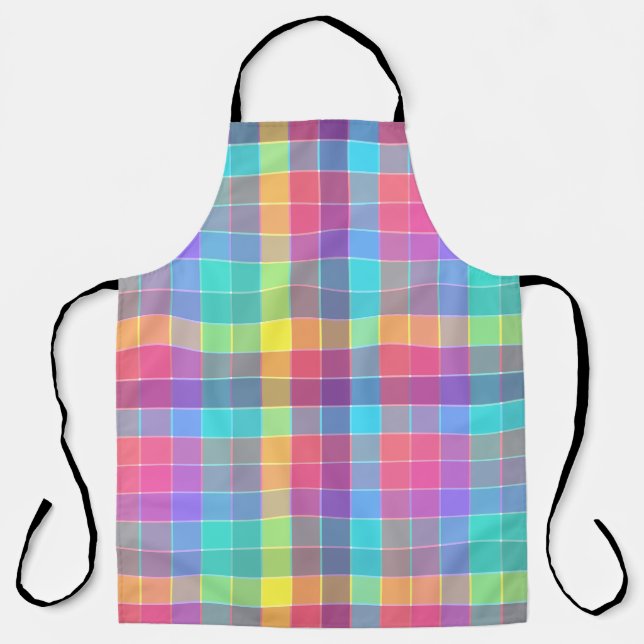 Pastel Overlap Schürze (Vorderseite)