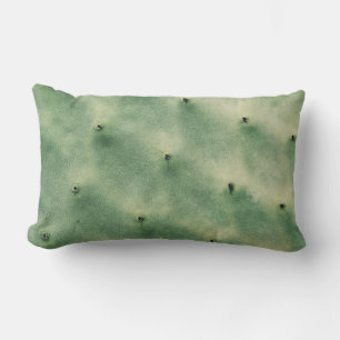 Pastel Pale Green Cactus Succulent Cushion Pillow Lendenkissen