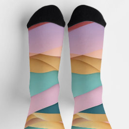 Pastel Paradise - Streifen Socken
