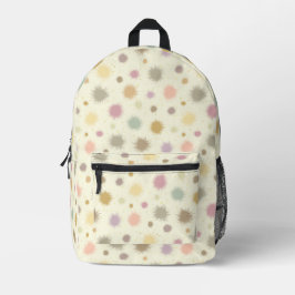 Pastel Party Pollen - nahtlos. Bedruckter Rucksack