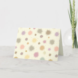 Pastel Party Pollen - nahtlos. Karte