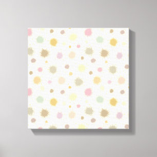 Pastel Party Pollen - nahtlos. Leinwanddruck