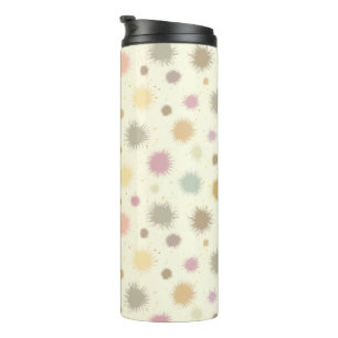 Pastel Party Pollen - nahtlos. Thermosbecher
