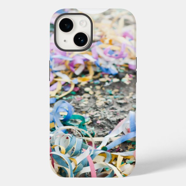 Pastel Party Streamers & Confetti Case-Mate iPhone Hülle (Rückseite)