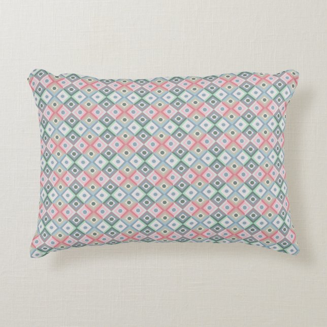 Pastel Pattern Dekokissen (Vorderseite)