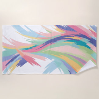 Pastel pattern that will grab everyones attention strandtuch