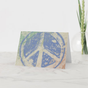 PASTEL PEACE Greeting Card Karte