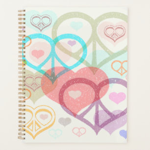 Pastel Peace & Liebe Planner Planer