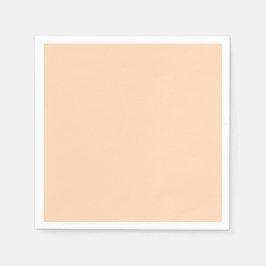 Pastel Peach Solid Color | Classic | elegant Serviette