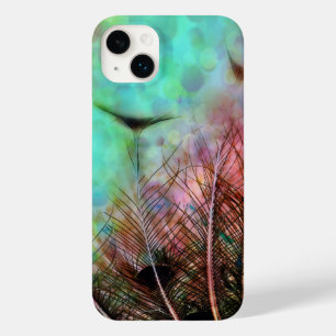 Pastel Peacock Feathers Case-Mate iPhone 14 Plus Hülle