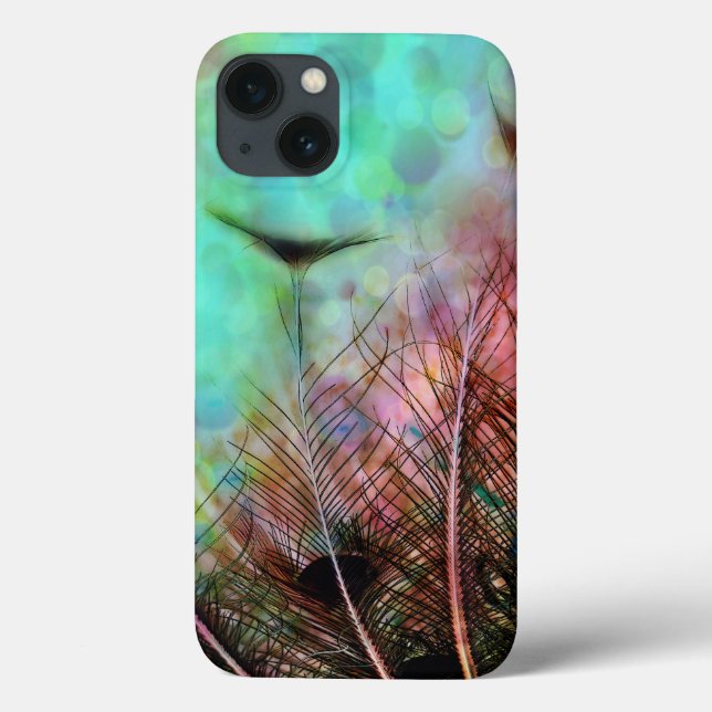Pastel Peacock Feathers iPad Air Hüllen (Rückseite)