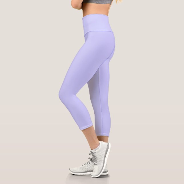 Pastel Periwinkle Farbe | Classic | elegant Capri Leggings (Links)