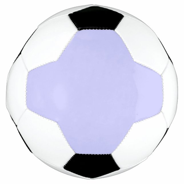 Pastel Periwinkle Farbe | Classic | elegant Fußball (Vorderseite)