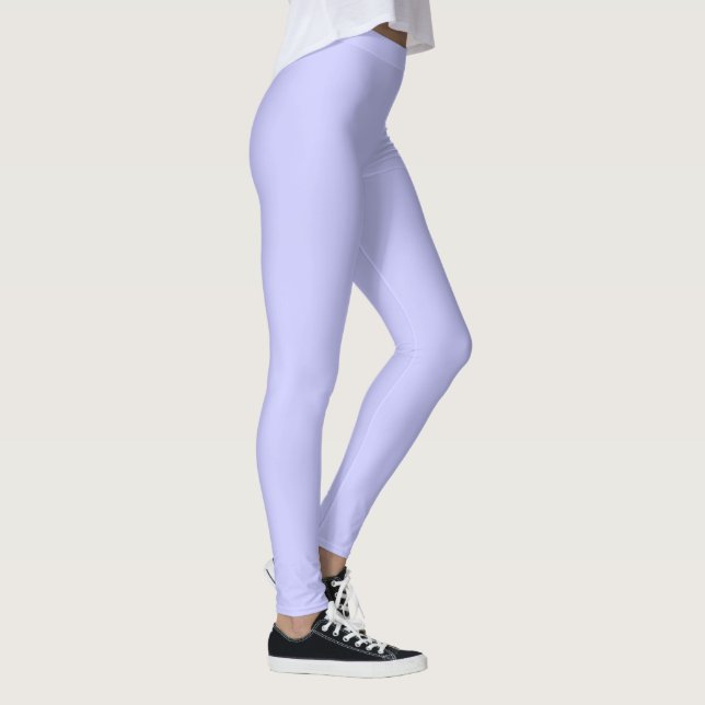 Pastel Periwinkle Farbe | Classic | elegant Leggings (Rechts)