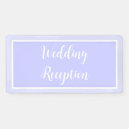 Pastel Periwinkle Lila Banner