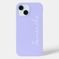 Pastel Periwinkle Personalisiert