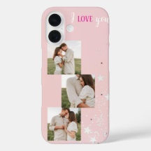 Pastel Personalisiertes Foto | Text iPhone Case