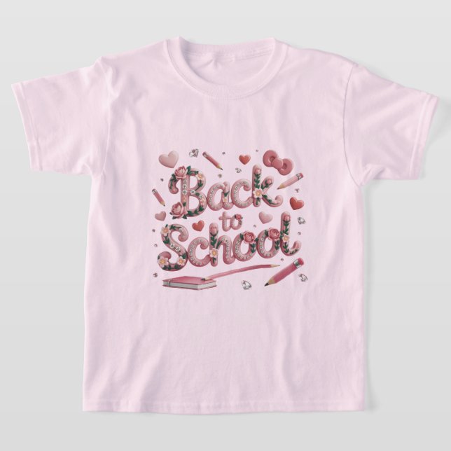 Pastel Petals & School Days T-Shirt - Ein Traum zu (Ablage )
