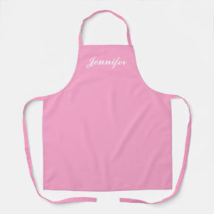 Pastel Pink Bäckerei Personalisiert Küche Schürze