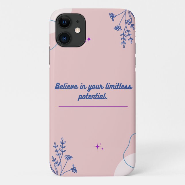Pastel Pink Dreams iPhone Case (Rückseite)