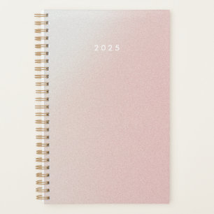 Pastel Pink Gradient Personalisiert 2025 Planer