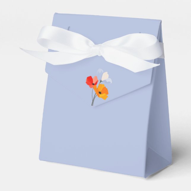 Pastel Pink mit fetten Sommerpferden Geschenkschachtel (Vorderseite)