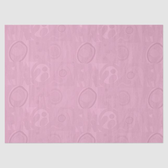 Pastel Pink Mother's Day Collection Seidenpapier (Vorderseite)