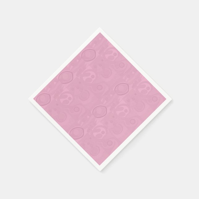 Pastel Pink Mother's Day Collection Serviette (Ecke)