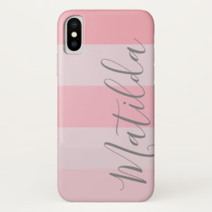 Pastel Pink Ombre Personalisierter Name Case-Mate iPhone Hülle