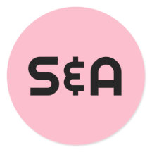 Pastel Pink Retro Mit Monogramm Hochzeit