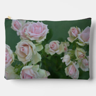 Pastel Pink Roses Ästhetik Zubehörtasche