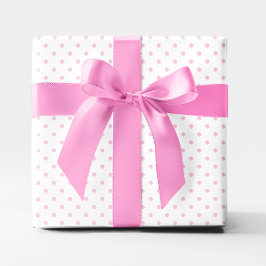 Pastel Pink Small Polka Dot Geschenkpapier