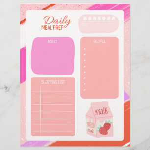 Pastel Pink Tägliche Mahlzeit