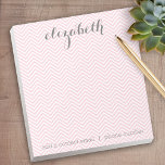 Pastel Pink und Gray Stationery Suite für Frauen Notizblock<br><div class="desc">Ein wunderschönes und feminines Design,  das perfekt für jedes mädchenhafte Mädchen oder sogar eine Braut ist. Wenn Sie Artikel verschieben möchten,  klicken Sie auf den Designbereich,  um Änderungen vorzunehmen.</div>
