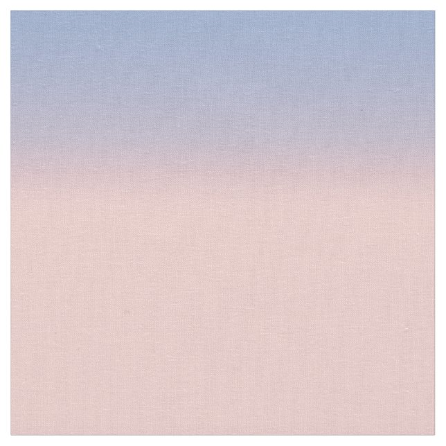 Pastel Pink und Sky Blue ombre Stoff (Nahaufnahme)