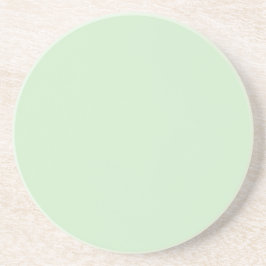 Pastel Pistachio Solid Color | Classic | elegant Getränkeuntersetzer