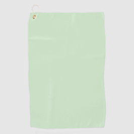 Pastel Pistachio Solid Color | Classic | elegant Golfhandtuch