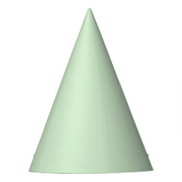 Pastel Pistachio Solid Color | Classic | elegant Partyhütchen
