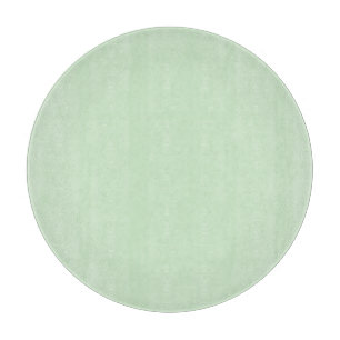 Pastel Pistachio Solid Color   Classic   elegant Schneidebrett