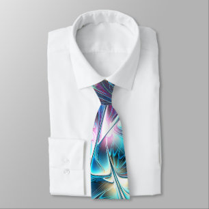 Pastel Plastic Neck Tie Krawatte