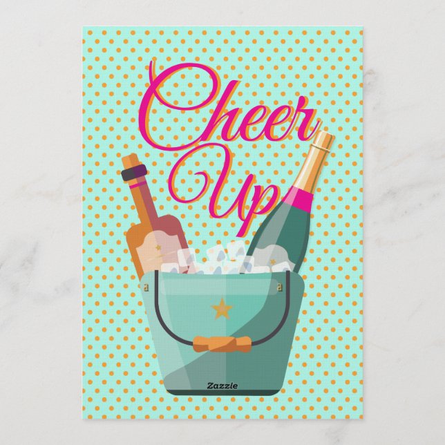 Pastel Polka Dots Birthday Party Einladung (Rückseite)