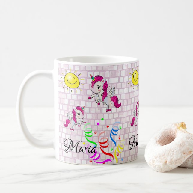 Pastel Pony Tasse (Mit Donut)