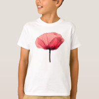 Pastel Poppy Bloom Minimalismus