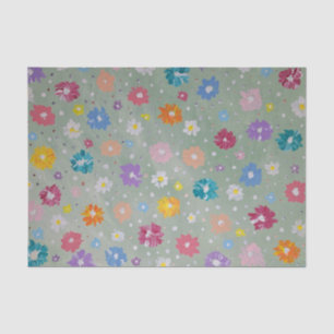 Pastel Posie Tissue Paper Seidenpapier
