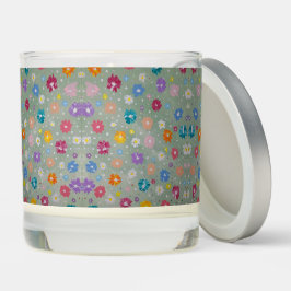Pastel Posie, Vanilla Scented Candle