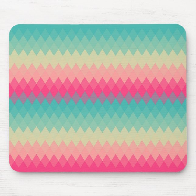 Pastel Prism Parade Mousepad (Vorne)