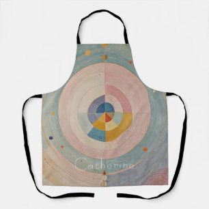 Pastel Prism: Rainbow Color Wheels Schürze