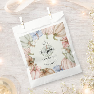 Pastel Pumpkins Gender Neutral Baby Dusche Geschenktütchen