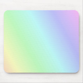 Pastel Rainbow Boho Computer Mousepad