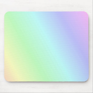 Pastel Rainbow Boho Computer Mousepad